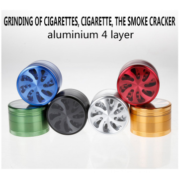 Aluminium Kräuterschleifer für Großhandelskäufer mit unterschiedlicher Farbe (ES-GB-022)